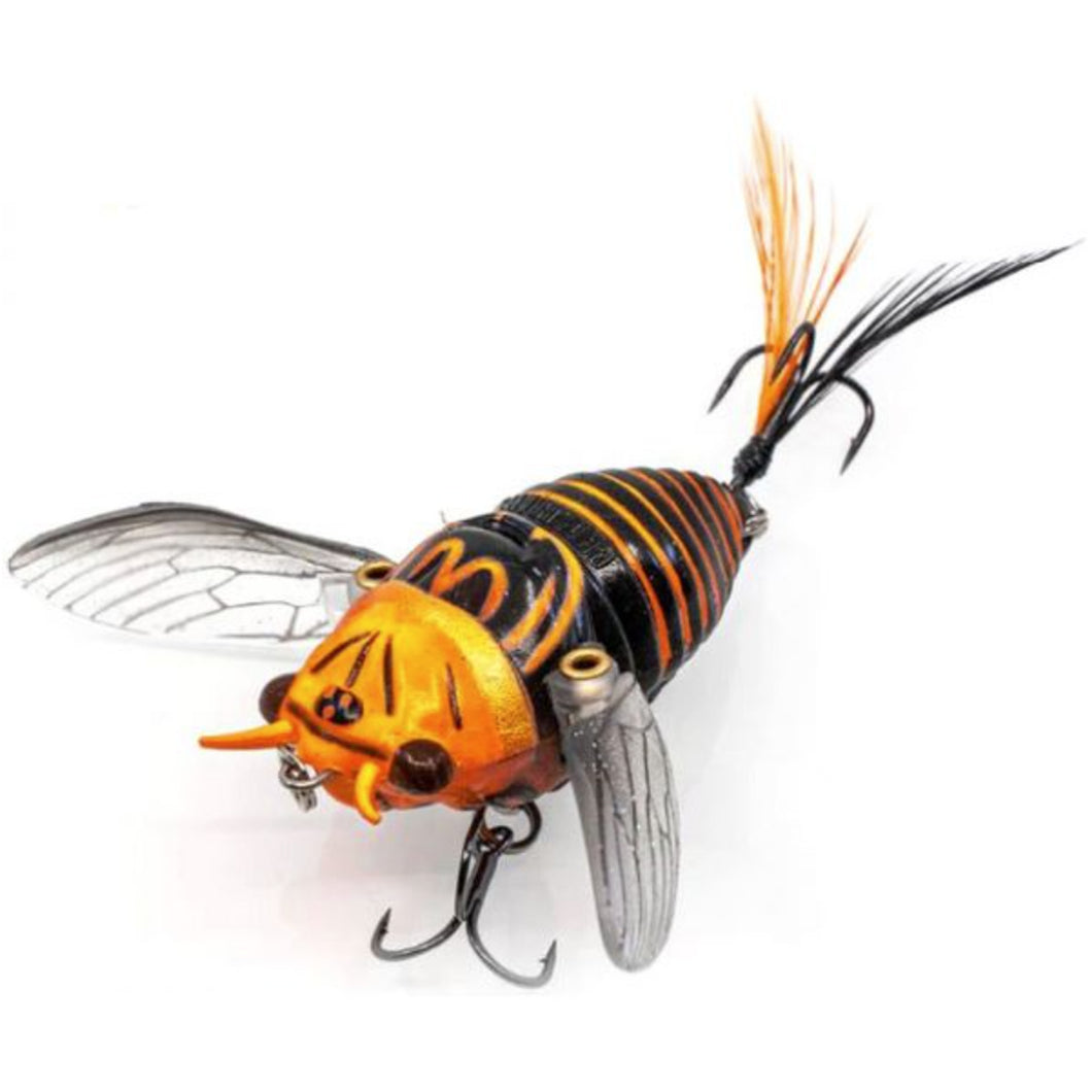 Chasebaits Orange Devil Ripple Cicada