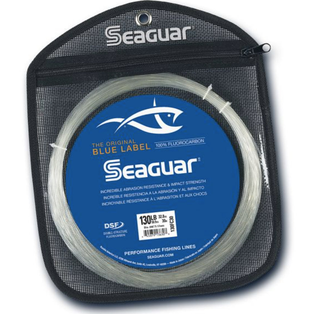 Seaguar Blue Label Big Game Fluorocarbon Leader 30yds